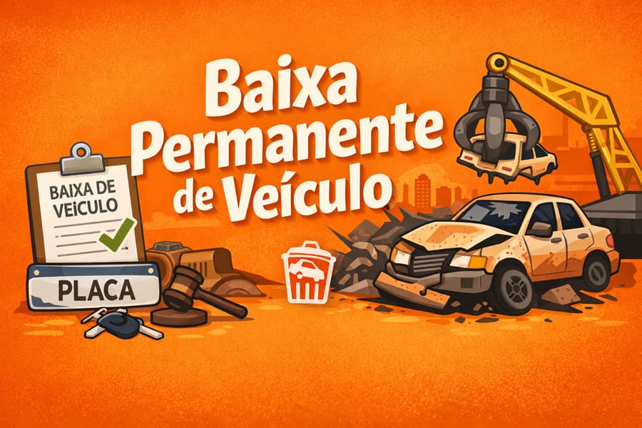 Baixa permanente de veículo: entenda como funciona e quando é necessária