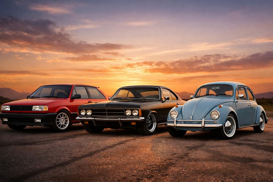 Mercado de carros antigos cresce e impulsiona valorização de clássicos
