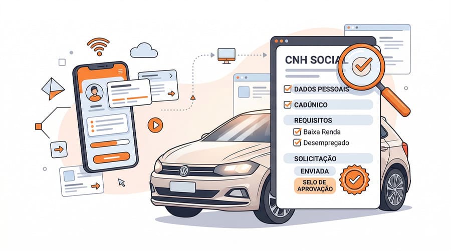 CNH Social: como funciona e quem tem direito ao benefício